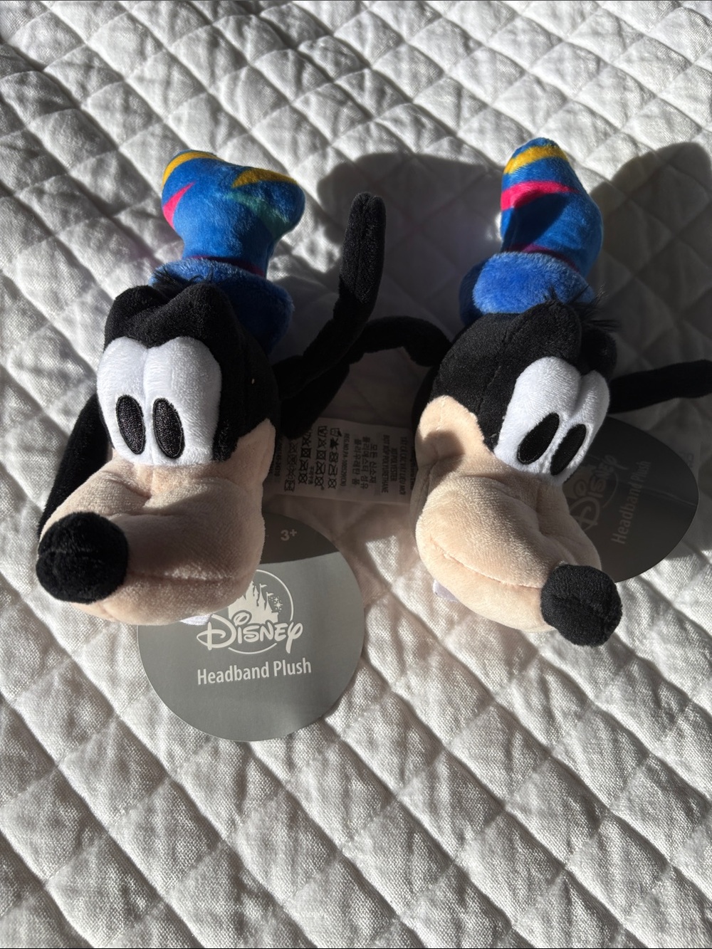 Disney 70th Celebration Goofy Plush Set for Headband or Hat